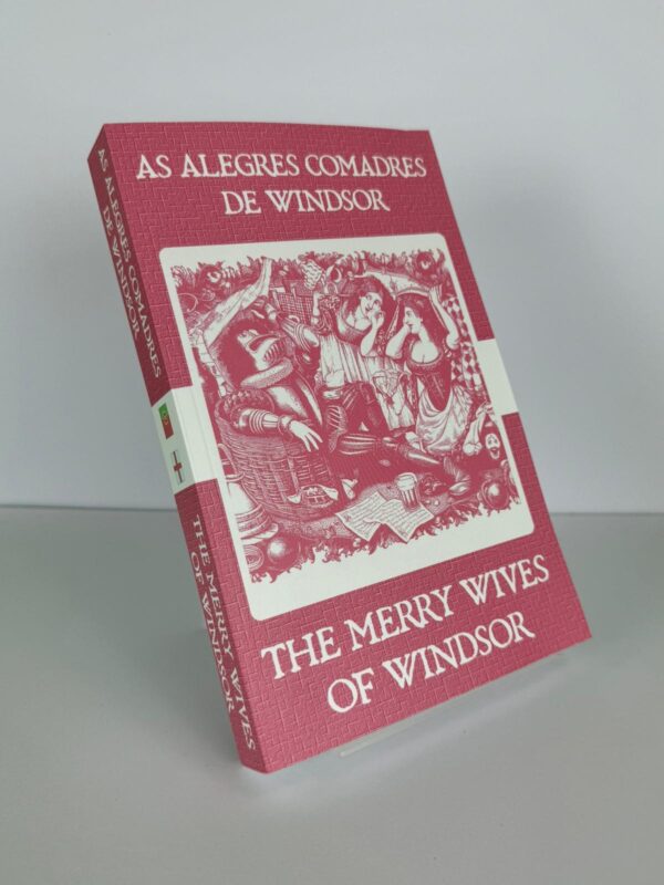 As Alegres Comadres de Windsor - The Merry Wives of Windsor Portuguese English Bilingual Edition Front