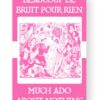 Beaucoup de Bruit Pour Rien - Much Ado About Nothing French English Bilingual Edition Cover