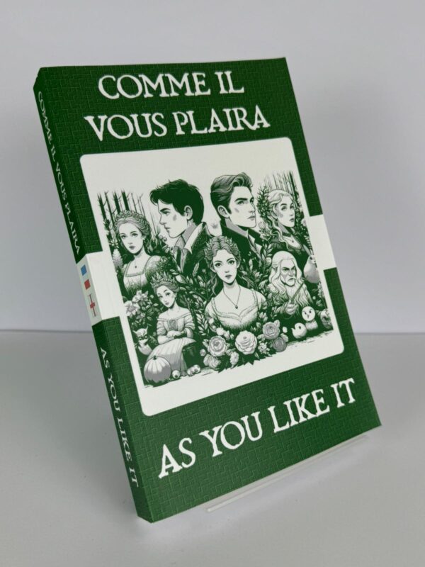 Comme il Vous Plaira - As You Like It French English Bilingual Edition Front