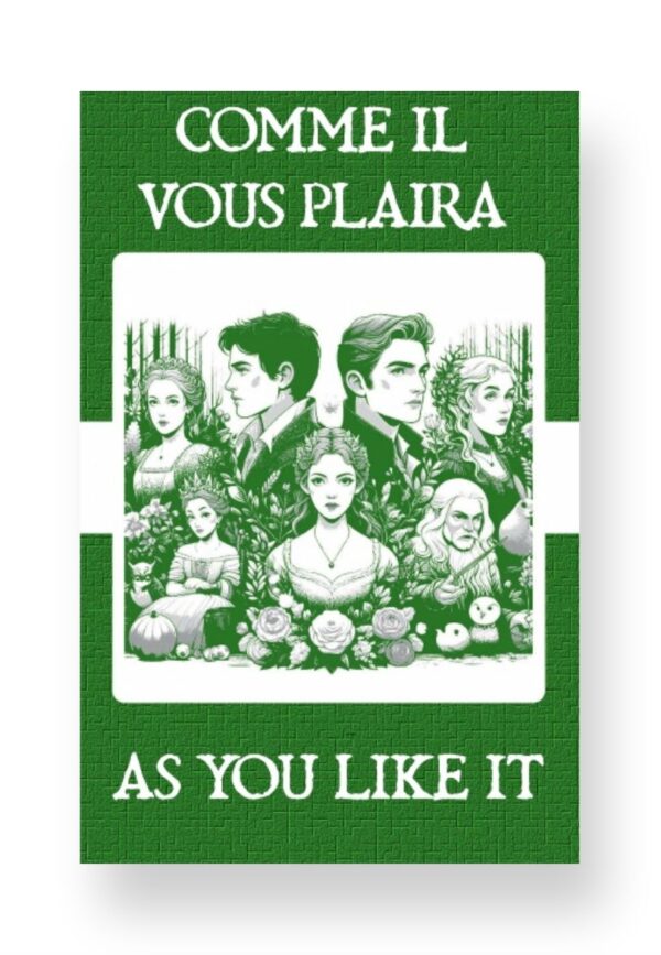 Comme il Vous Plaira - As You Like It Russian English Bilingual Edition Cover