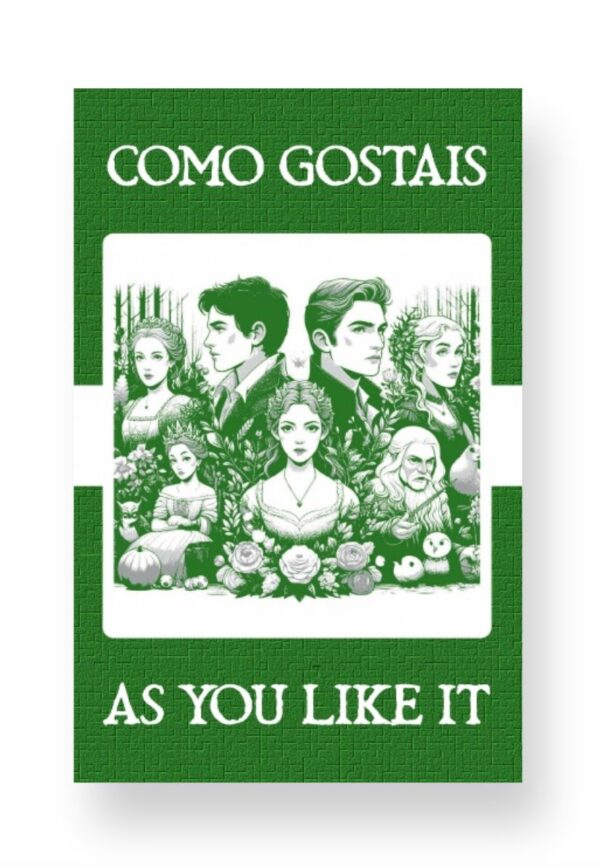 Como Gostais - As You Like It Portuguese English Bilingual Edition Cover