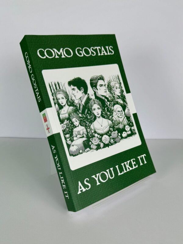 Como Gostais - As You Like It Portuguese English Bilingual Edition Front