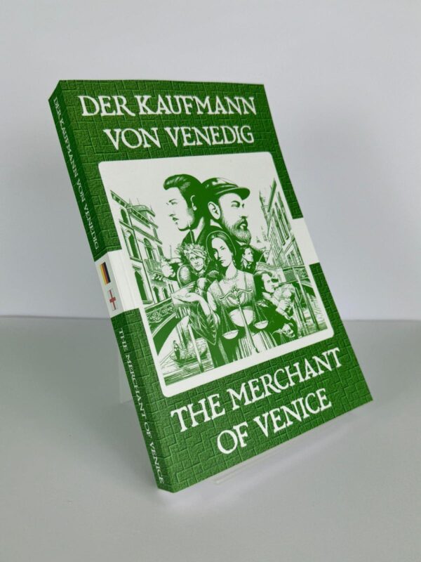 Der Kaufmann von Venedig - The Merchant of Venice German English Bilingual Edition Front