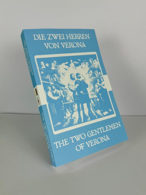 Die Zwei Herren von Verona - The Two Gentlemen of Verona German English Bilingual Edition Front