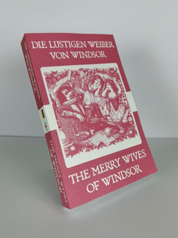 Die lustigen Weiber von Windsor - The Merry Wives of Windsor German English Bilingual Edition Front