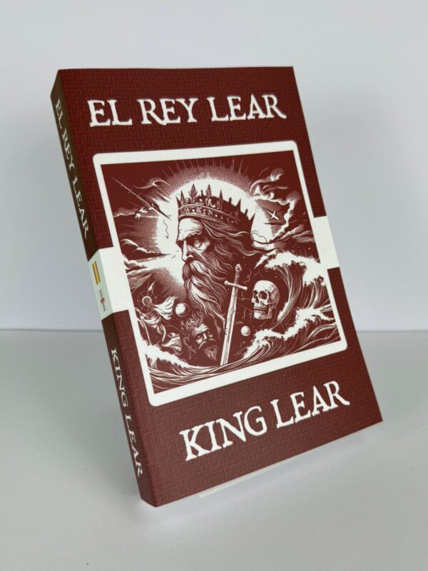 El Rey Lear - King Lear Spanish English Bilingual Edition Front