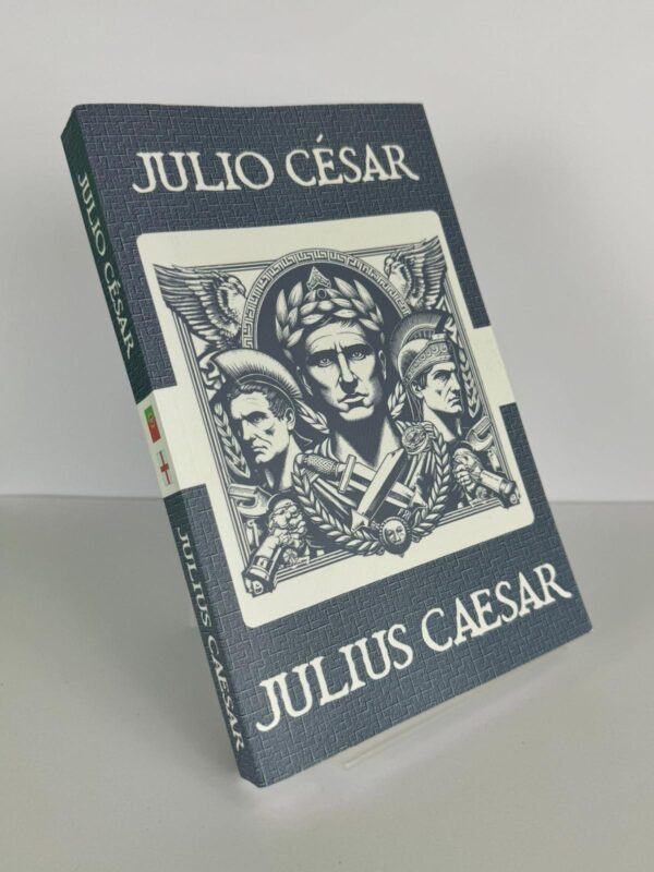 Júlio César - Julius Caesar Portuguese English Bilingual Edition Front