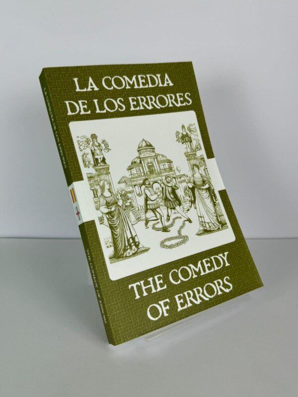 La Comedia de los Errores - The Comedy of Errors Spanish English Bilingual Edition Front