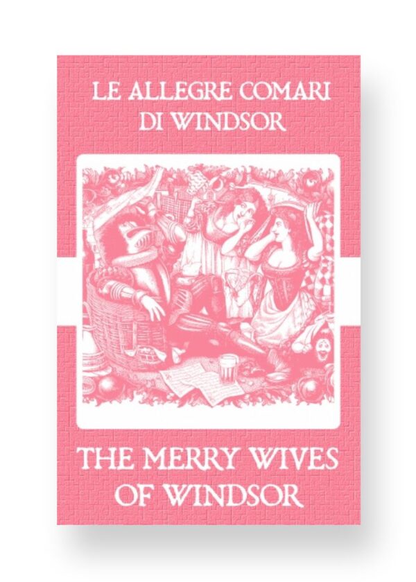 Le Allegre Comari di Windsor - The Merry Wives of Windsor Italian English Bilingual Edition Cover