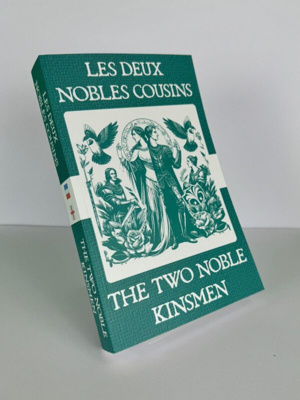 Les Deux Nobles Cousins - The Two Noble Kinsmen French English Bilingual Edition Front