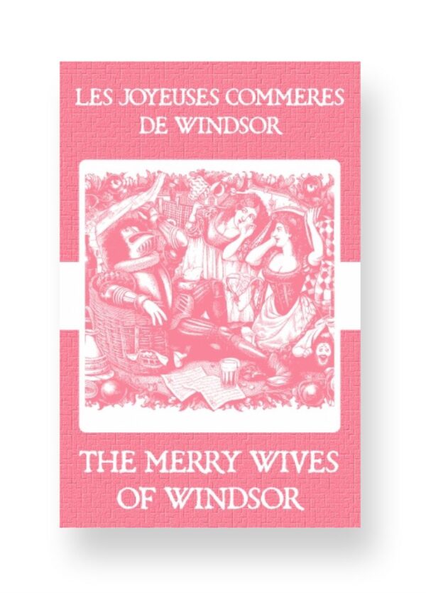 Les Joyeuses Commères de Windsor - The Merry Wives of Windsor French English Bilingual Edition Cover