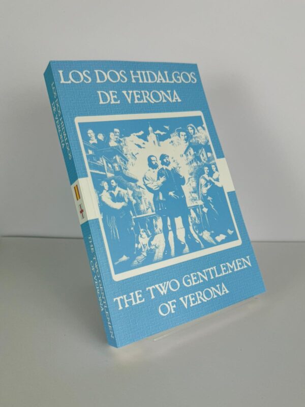 Los Dos Hidalgos de Verona - The Two Gentlemen of Verona Spanish English Bilingual Edition Front