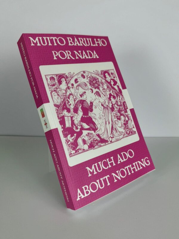 Muito Barulho por Nada - Much Ado About Nothing Portuguese English Bilingual Edition Front