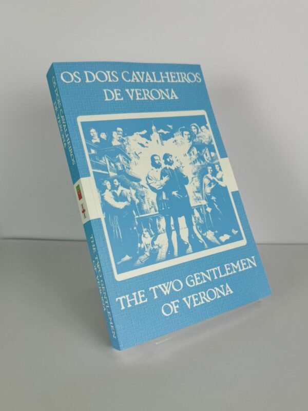 Os Dois Cavalheiros de Verona - The Two Gentlemen of Verona Portuguese English Bilingual Edition Front