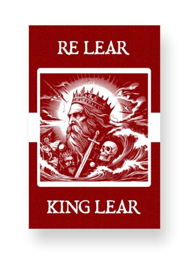 Re Lear - King Lear Italian English Bilingual Edition Cover