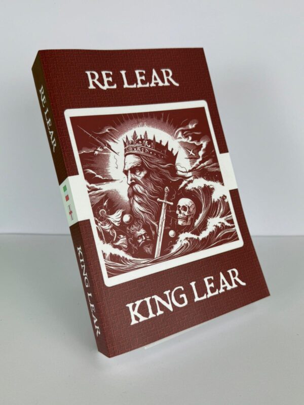 Re Lear - King Lear Italian English Bilingual Edition Front