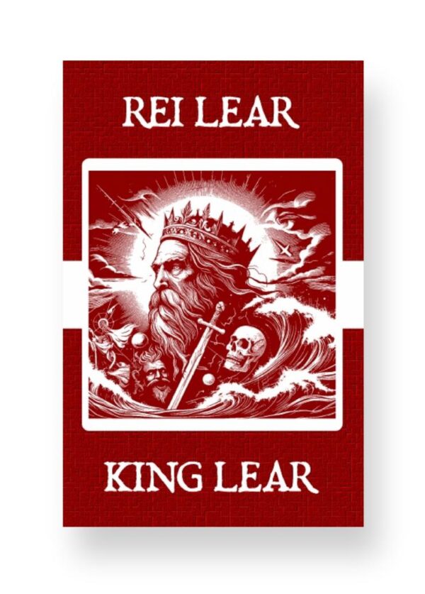 Rei Lear - King Lear Portuguese English Bilingual Edition Cover