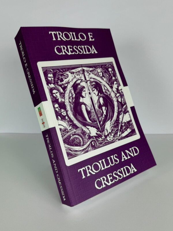 Tróilo e Créssida - Troilus and Cressida Portuguese English Bilingual Edition Front