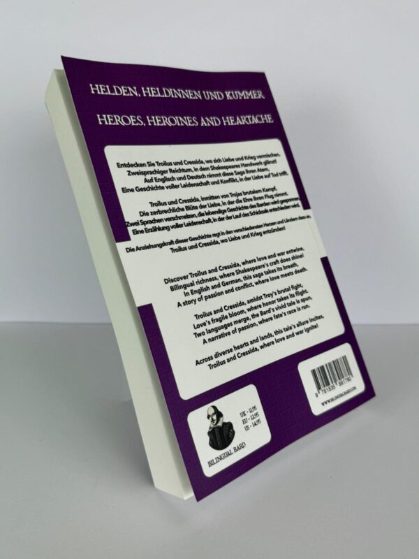 Troilus und Cressida - Troilus and Cressida German English Bilingual Edition Back