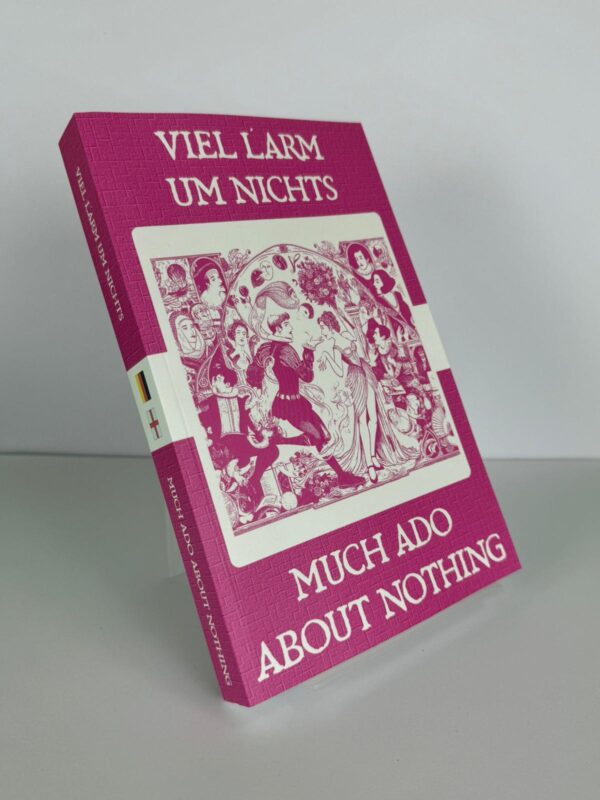 Viel Lärm um Nichts - Much Ado About Nothing German English Bilingual Edition Front