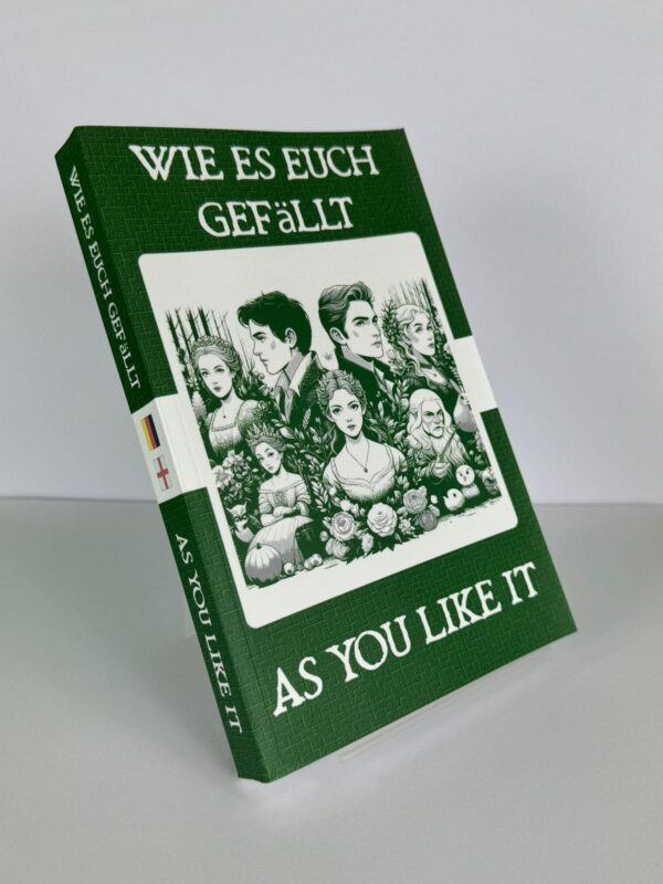 Wie es Euch Gefällt - As You Like It German English Bilingual Edition Front